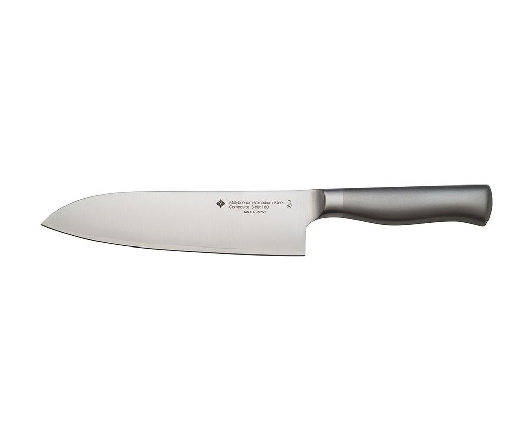3-layer Stainless Steel Kitchen Knife 18cm